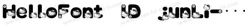 HelloFont ID junLi字体转换